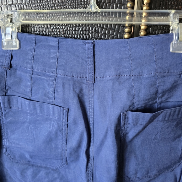 Anthropologie Royal Blue Flare Pants - Picture 5 of 13